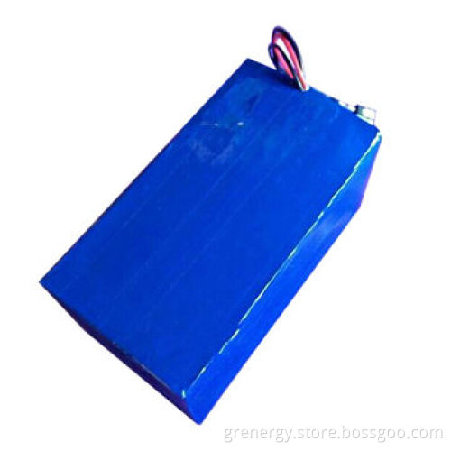 60V 50Ah LiFePO4 battery pack for golf trolley, power tool, e-grass cutter, E-scooter
